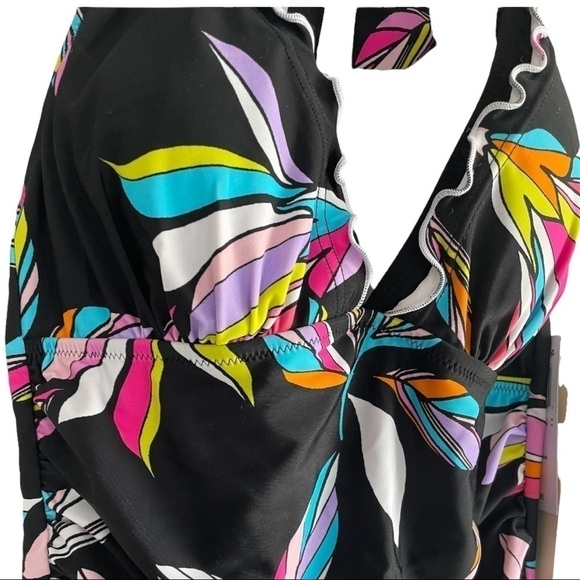 New! Profile by Gottex Monaco Halter Tankini Top - Picture 5 of 8